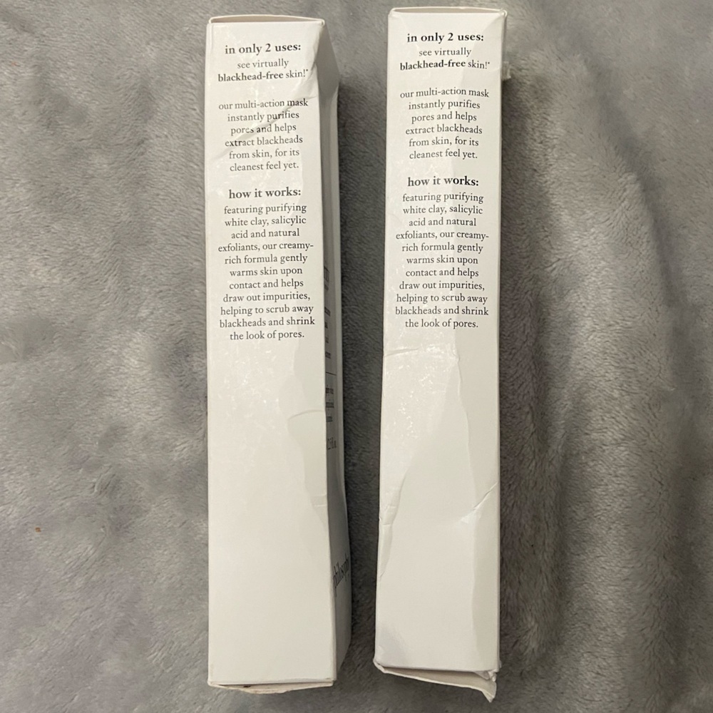 New! TWO philosophy purity made simple pore extractor clay masks 27609 - Picture 5 of 14